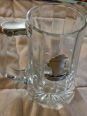 THULE, GREENLAND The Coolest Place On Earth Beer Mug Steins Pewter Detail